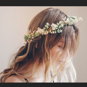 Forest herbs flower crown